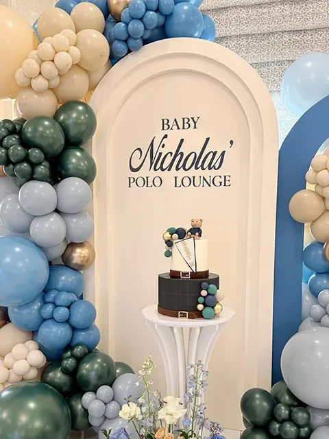 Boy Baby Shower Balloon Ideas Beyond Blue