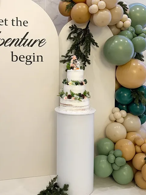 Sage Green Balloon Garland — The Trending Color Palette