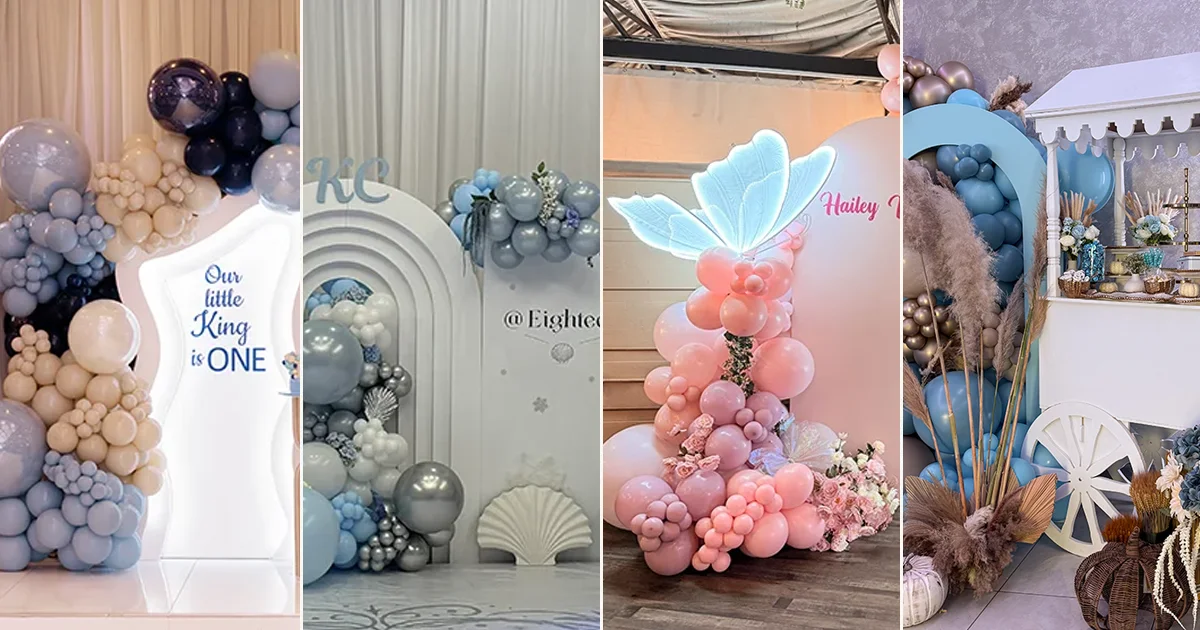 Balloon Columns Los Angeles — Elegant Event Decor