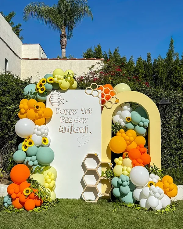 Anjani's 1st Bee-Day detail 3