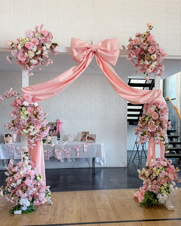 Baby Scarlett's Shower — Baby Shower balloon decor detail Montebello