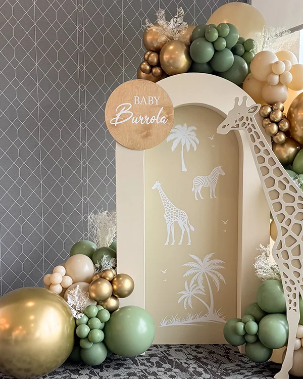 Baby Burrola's Safari Shower detail 2