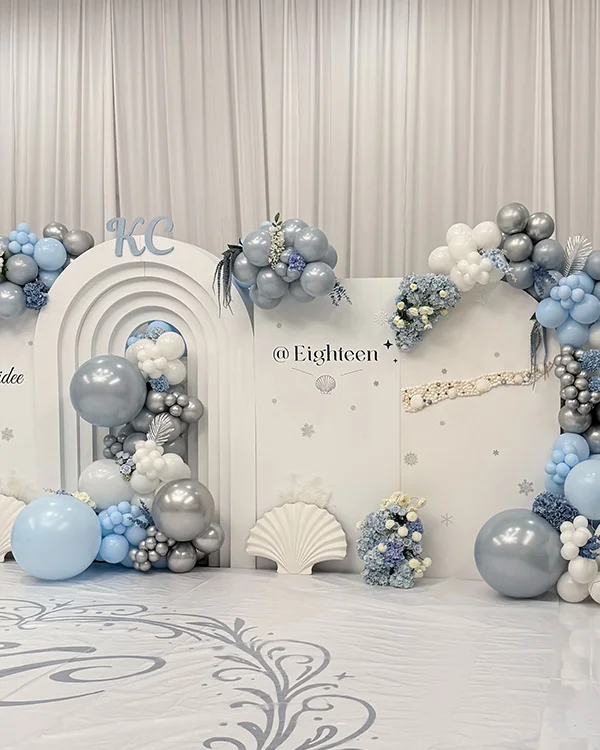 Kirsten Cassidee's 18th Birthday — Birthday balloon decor detail Universal City