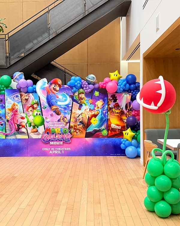 Movie Premiere — Corporate balloon decor detail Santa Monica