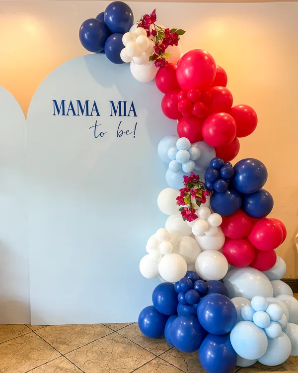 Tania's Baby Shower at Eden Garden Glendora — Baby Shower balloon decor detail Glendora