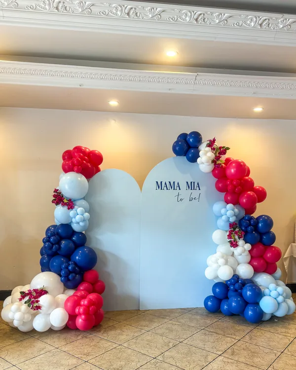 Tania's Baby Shower at Eden Garden Glendora — Baby Shower balloon decor detail Glendora