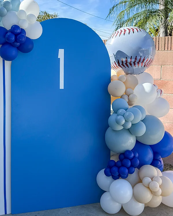 Zander — Rookie of the Year — Birthday backdrop and garland in Pico Rivera